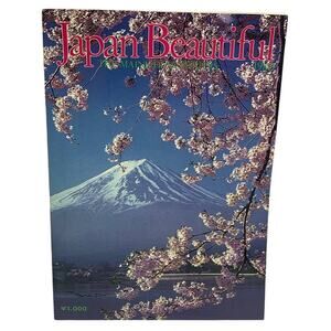 Vintage Japan Beautiful Tourism Mainichi Newspapers Full Color Magazine